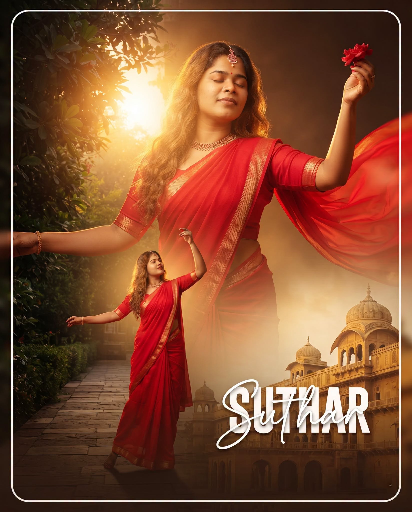 Indian Cultural Cinematic Portrait
