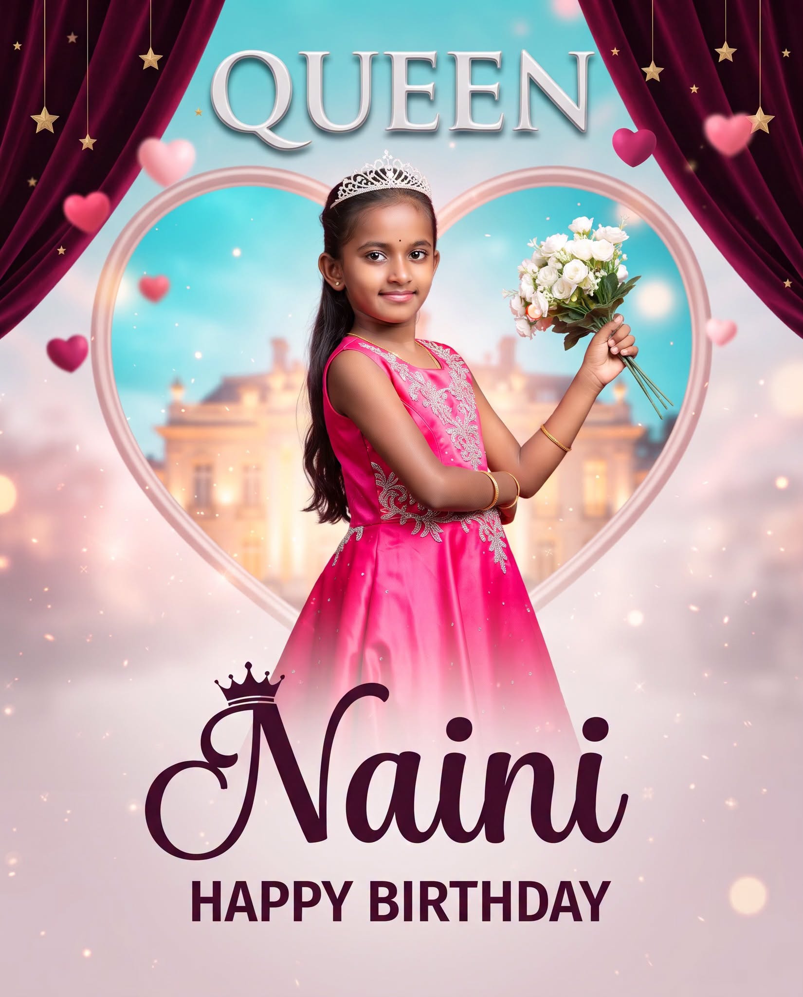 Queen Birthday Poster