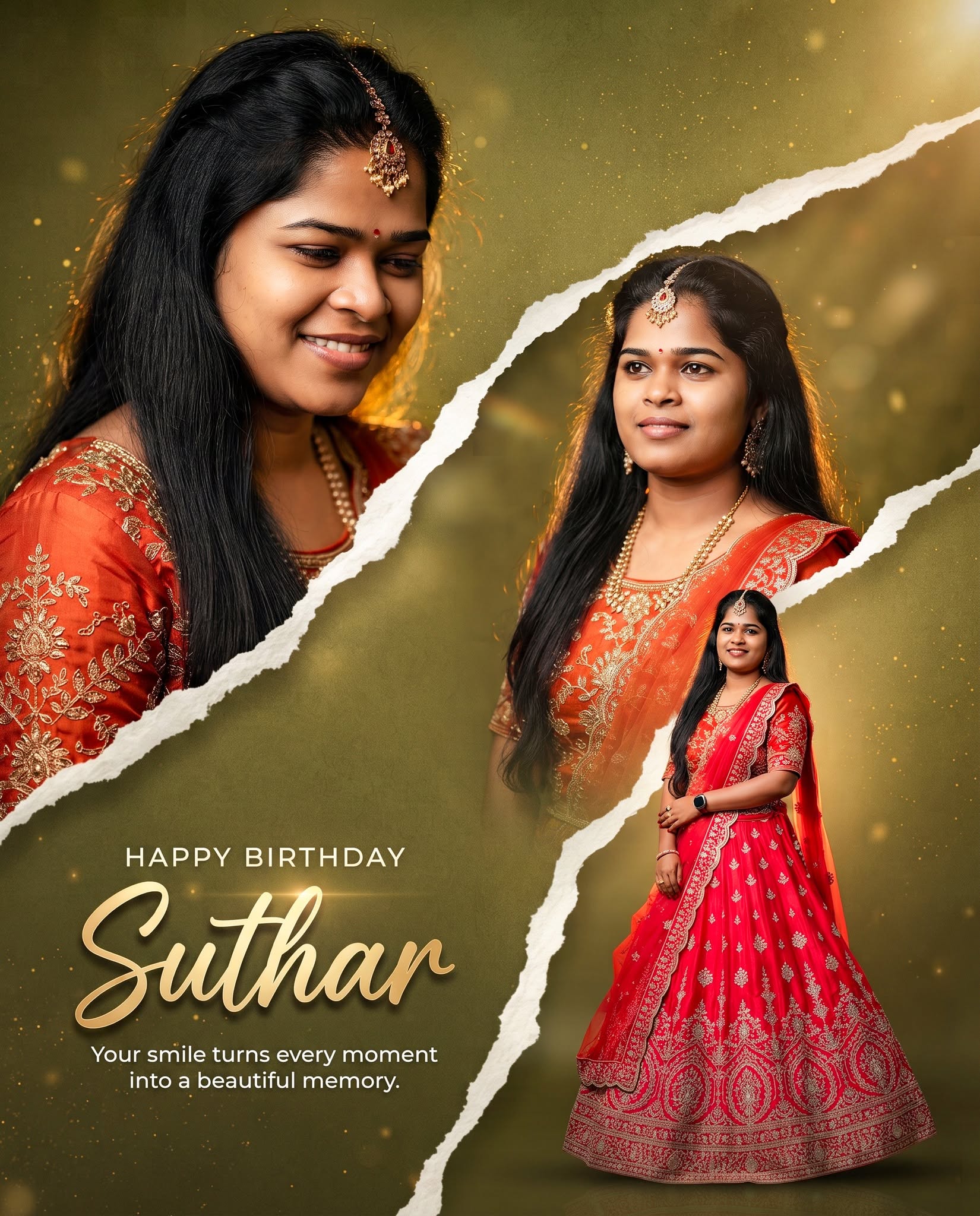Premium Cinematic Birthday Poster
