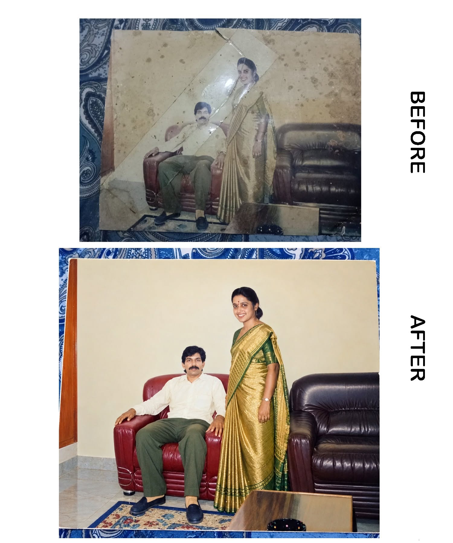 Old Photo Restoration & Natural Colorization
