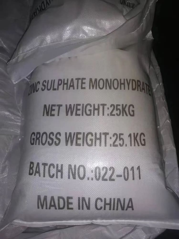 Zinc sulphate mono / hepta (Zn: 33%/ 21%min, Standard Packaging) in commercial industrial packaging