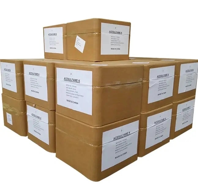 Acesulfame K (Technical Grade, Liquid) in commercial industrial packaging