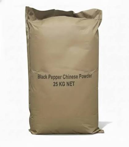 Black peper powder (Technical Grade, Powder) in commercial industrial packaging