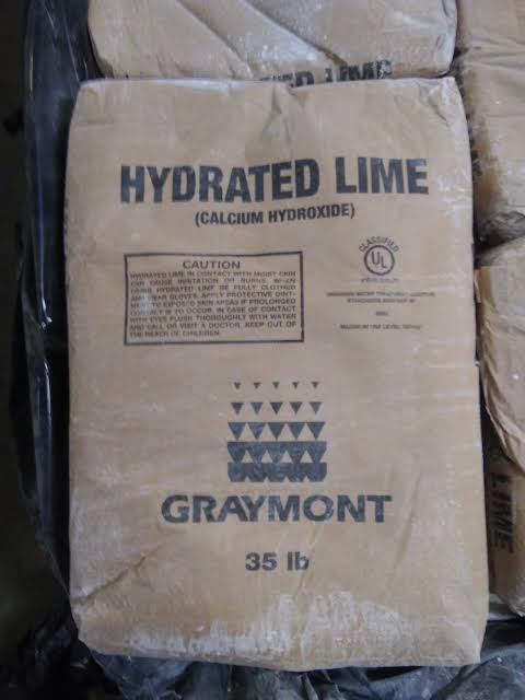 Calcium Hydroxide(Lime hydrated) (Technical Grade, Powder) in commercial industrial packaging