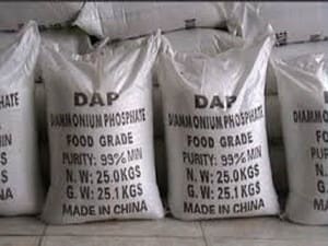 Di-Ammonium Phosphate ( D.A.P. ) (Technical Grade, Powder) in commercial industrial packaging