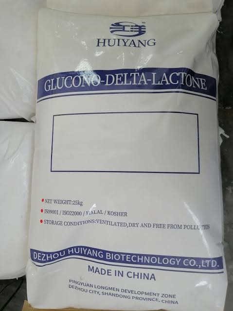 Glucono-∫-Lactone (Technical Grade, Liquid) in commercial industrial packaging