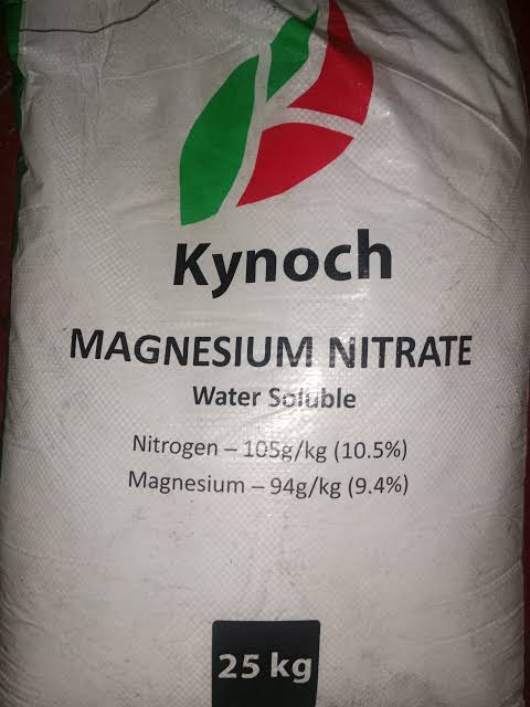 Magnesium Nitrate (Technical Grade, Powder) in commercial industrial packaging