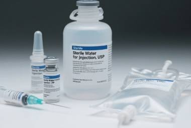 Purified Water / Water for Injection Grade (BP / USP Standard, Standard Packaging) in commercial industrial packaging
