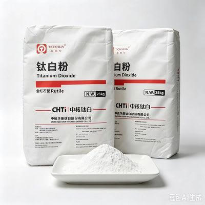 Titanium Dioxide Rutile / Anatase (Technical Grade, Powder) in commercial industrial packaging