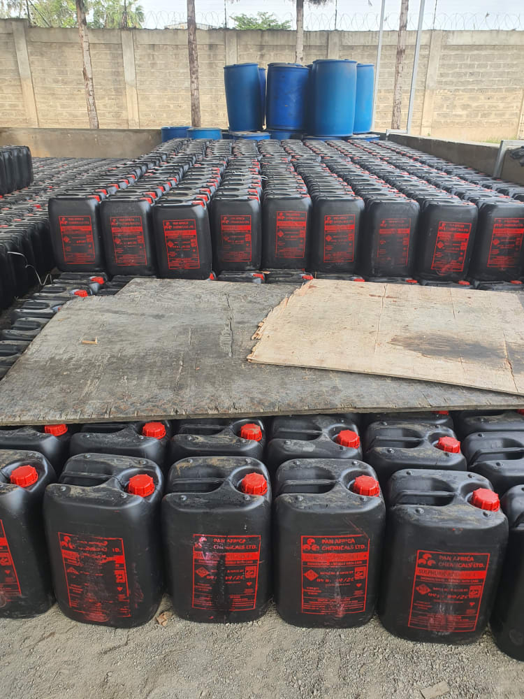 Sodium Percarbonate Coated (Oxygen Bleach) (Detergent / Bleaching Grade (Coated), White Coated Granules) in commercial industrial packaging