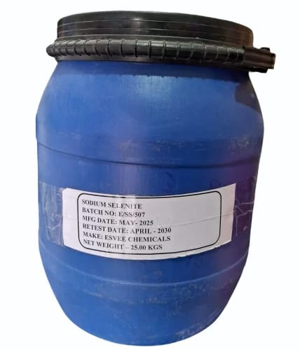 Sodium Selenite (Se: 45%min, Standard Packaging) in commercial industrial packaging