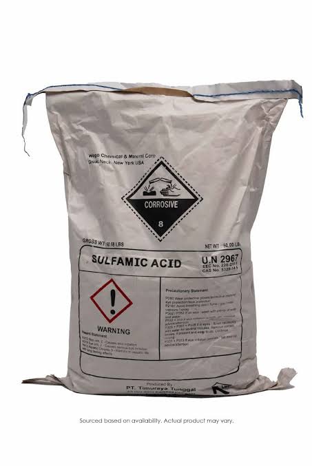 Sulfamic Acid (99.5% min, Standard Packaging) in commercial industrial packaging