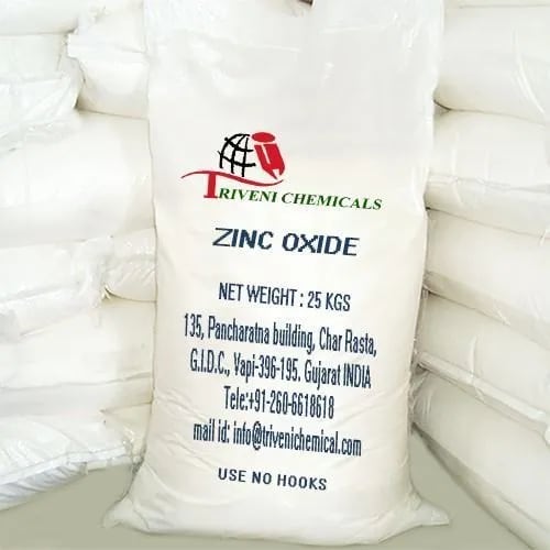Zinc Oxide (99.0/99.5/99.7% min, Standard Packaging) in commercial industrial packaging