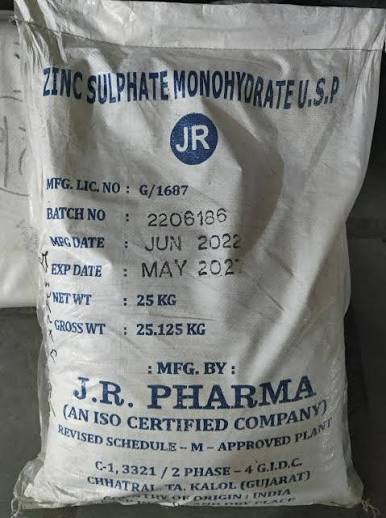 Zinc sulphate monohydrate