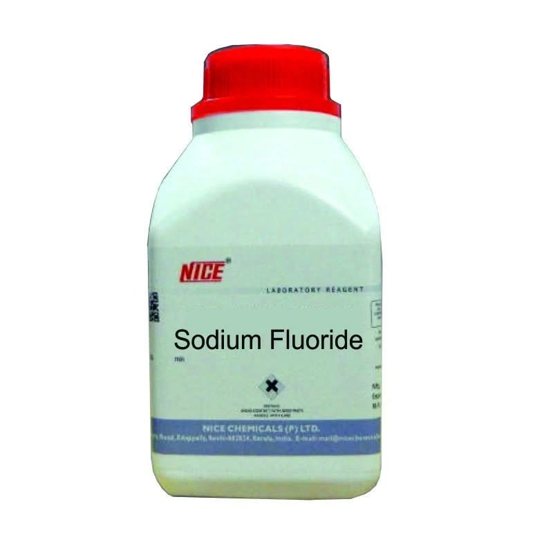 Sodium Fluoride commercial packaging