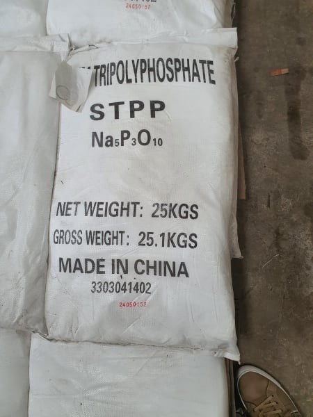 Sodium Tripolyphosphate (94% min, Standard Packaging) in commercial industrial packaging