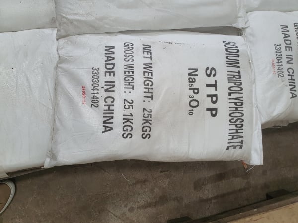 Sodium Tripolyphosphate (STPP) (94% min, Standard Packaging) in commercial industrial packaging