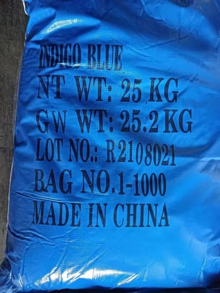 –94% Blue / White 25kg (Technical Grade, Powder) in commercial industrial packaging