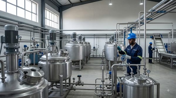 Industrial Chemicals for Manufacturing & Chemical Blending in Kenya sector