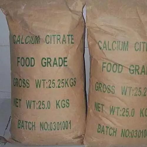 Calcium Citrate USP23 .