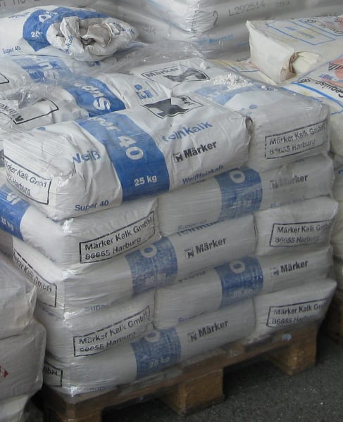 Calcium Oxide (Technical Grade, Powder) in commercial industrial packaging