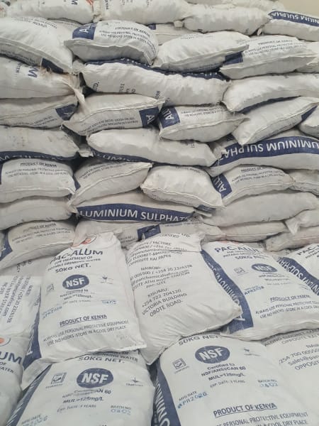 Copper Sulphate Pentahydrate 98% (Algicide Swimming Pool & Reservoir, Standard Packaging) in commercial industrial packaging