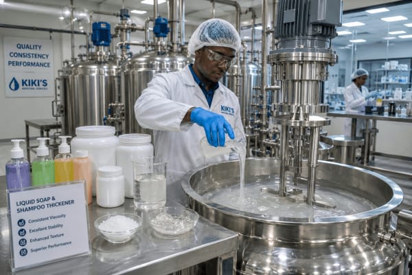 Liquid Soap & Shampoo Thickener application