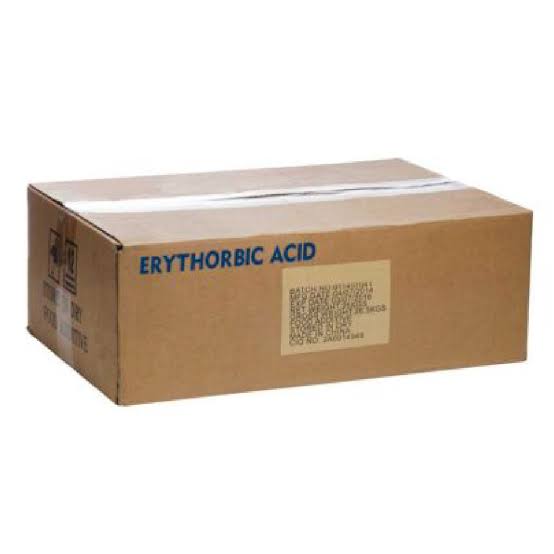 Erythorbic Acid FCCIII (Technical Grade, Powder) in commercial industrial packaging