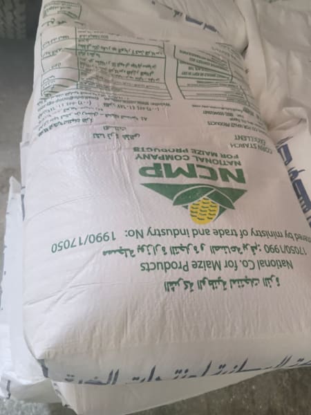 Modified Starch (Technical Grade, Powder) in commercial industrial packaging