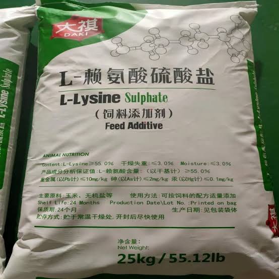 L- Lysine HCL / Sulphate (98.5%min, Standard Packaging) in commercial industrial packaging