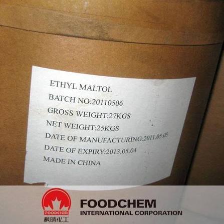 Maltol FCCIV (Technical Grade, Liquid) in commercial industrial packaging