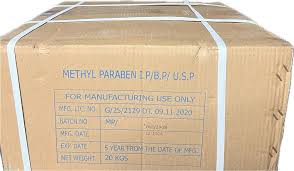 Methyl Paraben FCCIV (Technical Grade, Liquid) in commercial industrial packaging