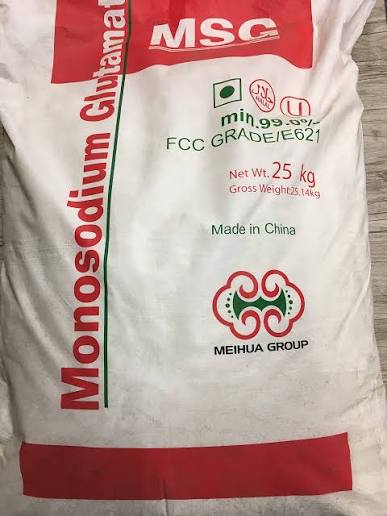 Monosodium Glutamate (MSC) (Technical Grade, Powder) in commercial industrial packaging