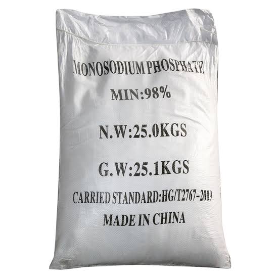Monosodium Phosphate (Technical Grade, Powder) in commercial industrial packaging
