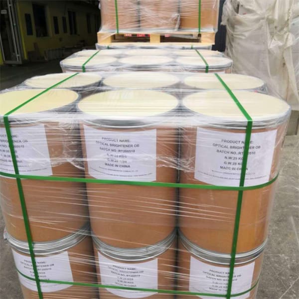 Optical Brightener OB / OB-1 (Plastic grade 98% min, Standard Packaging) in commercial industrial packaging