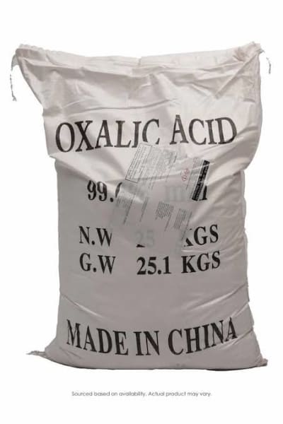Oxalic Acid (99.6%, Standard Packaging) in commercial industrial packaging