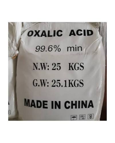 Oxalic acid (Technical Grade, Powder) in commercial industrial packaging
