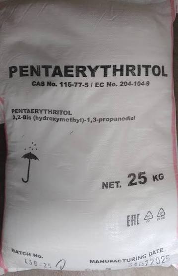 Pentaerythritol (Technical Grade, Powder) in commercial industrial packaging