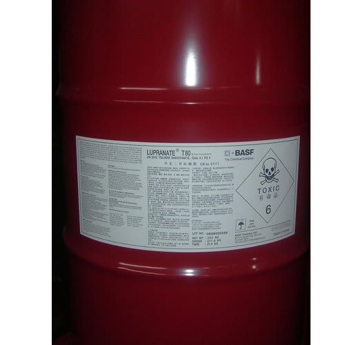 TDI - Toluene Diisocyanate 80/20 (80/20 Polyurethane foam Grade, Standard Packaging) in commercial industrial packaging