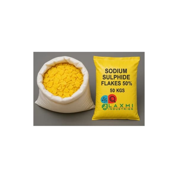 Sodium Sulfide (Flakes, Solid) commercial packaging