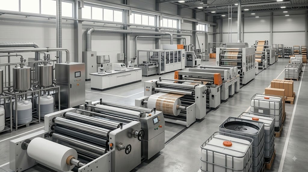 Industrial chemical processing facility for Printing & Packaging sector