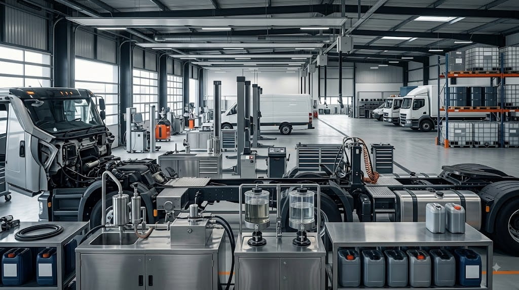 Industrial chemical processing facility for Automotive & Transport sector
