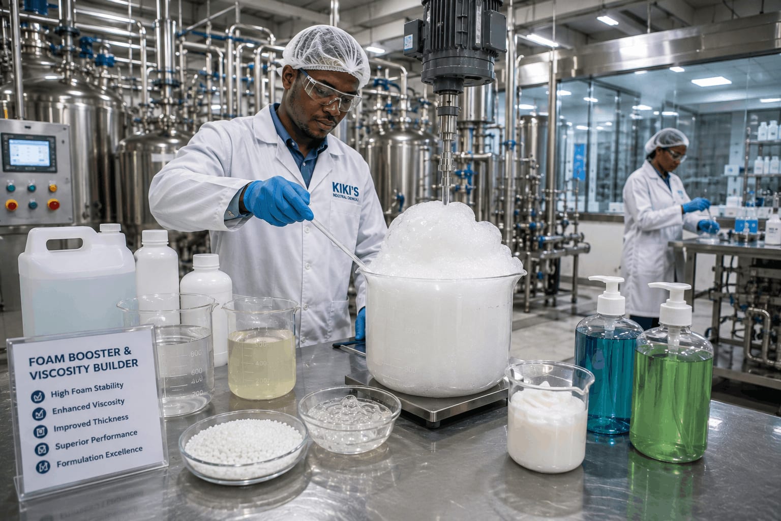 Foam Booster & Viscosity Builder application