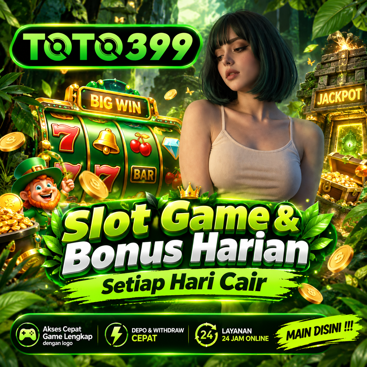 TOTO399 ~ Slot Game & Bonus Harian Setiap Hari Cair