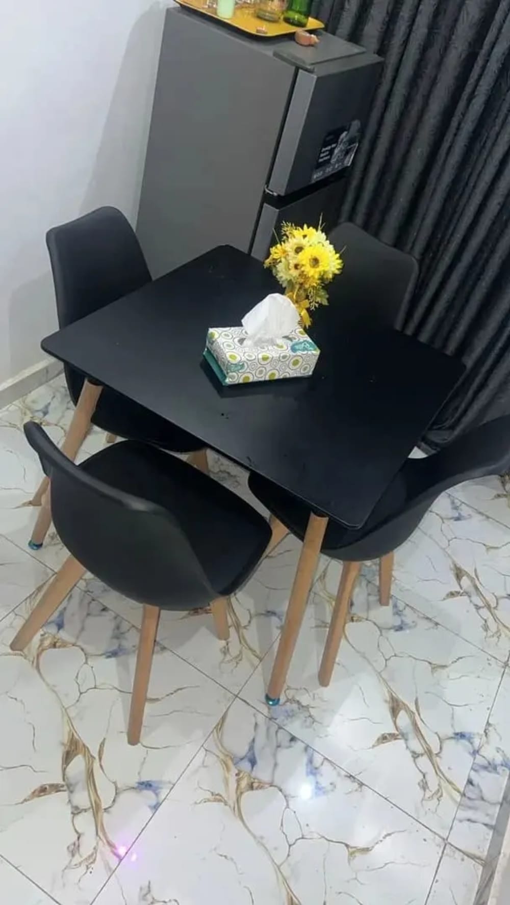 Monochrome Dining Nook