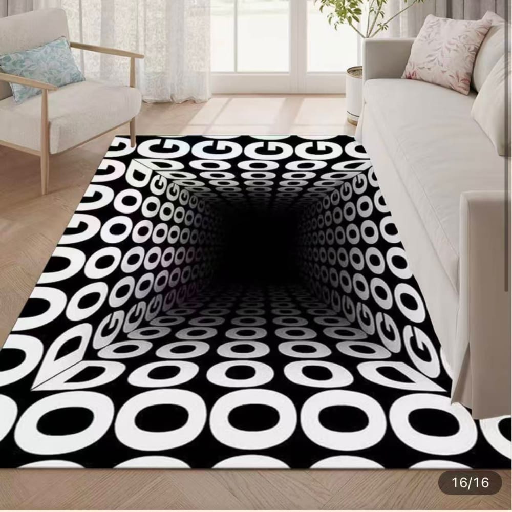 High quality 3D center rugs  view 4