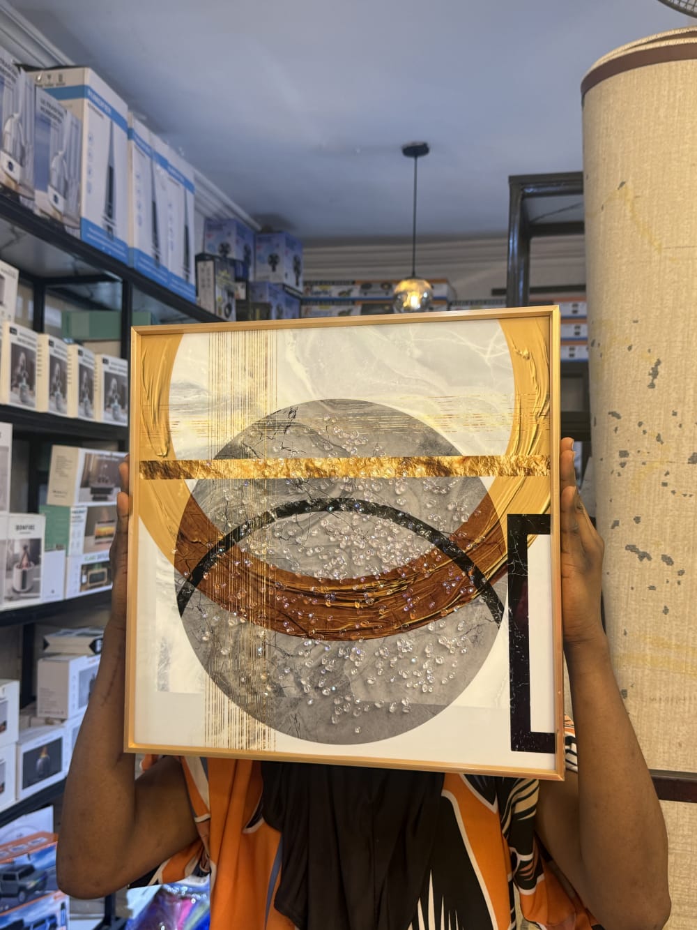 120 40by40 imported acrylic frame 