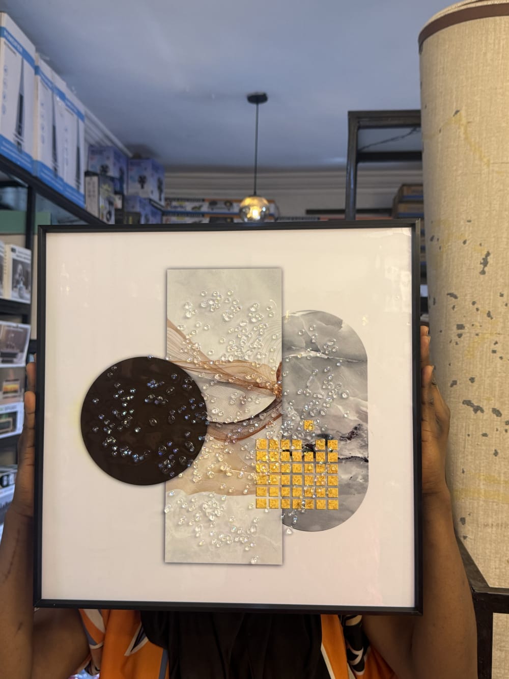 122 40by40 Imported acrylic frame 