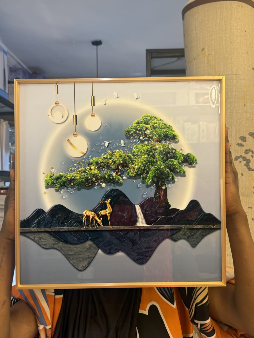 115 40by40 imported acrylic frame 