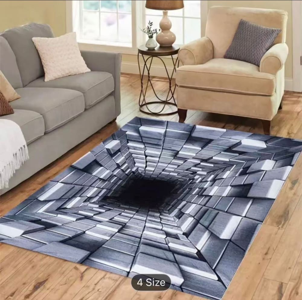 125 High quality 3D center rug 